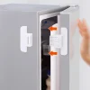 5Pcs Baby Safety Cabinet Lock Drawer Door Locks Child Anti-Pinching Hand Security Protection Buckle Protection Refrigerator Lock