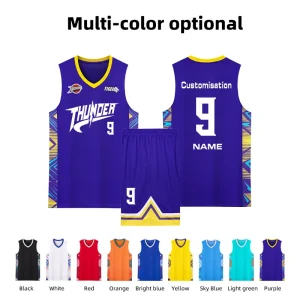 Adult Kid Basketball Jersey Youth Quick-drying Breathable Unisex Team Training Uniform Shirt Sportswear Child Tracksuit Outfit
