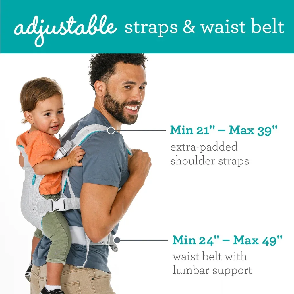 Advanced 4-in-1 Baby Carrier Strap Multifunctional Convertible And Washable Ergonomic Lumbar Stool Baby Carrier Strap - Image 5