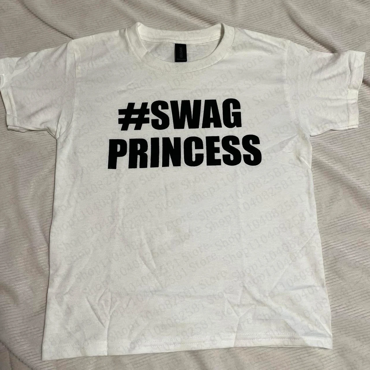 Aesthetic Kawaii clothing retro women's 90s cut top women's baby letter T-shirt Y2k fashion casual 2000s top emo girl Harajuku - Image 3