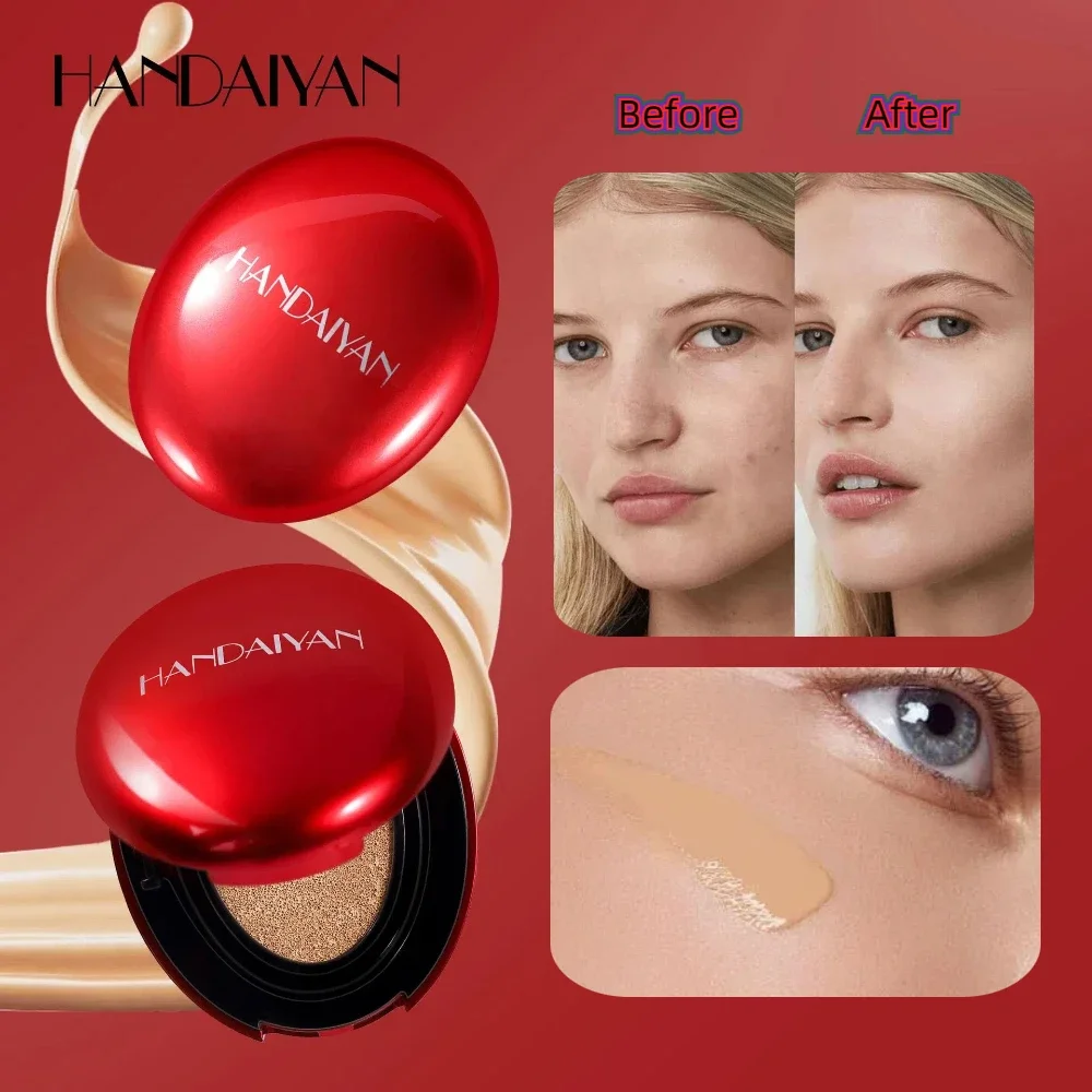 BB Cream Air Cushion Full Coverage Waterproof Long-lasting Brighten Foundation CC Cream Women Base Makeup Face Korean Cosmetics - Image 2