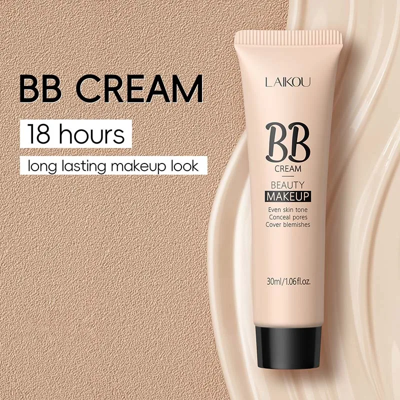BB Cream Base Makeup Long Lasting Waterproof Brighten Skin Tone Cover Blemishes 30ml Concealer Foundation Liquid Face Makeup - Image 6