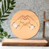 Baby Birth Wristband Wooden Commemorative Bracelet Display Bracelet Decoration Display Board Commemorative Card Baby Milestone