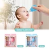 Baby Care Kit Newborn Grooming Set (Brush + Comb + Nasal Aspirator) BPA-Free Baby Hygiene Essentials