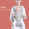 Baby Carrier 4 In 1 Ergonomic Kangaroo Design Sling for 0-36 Months Newborn Infants from 3.2KG to 20KG