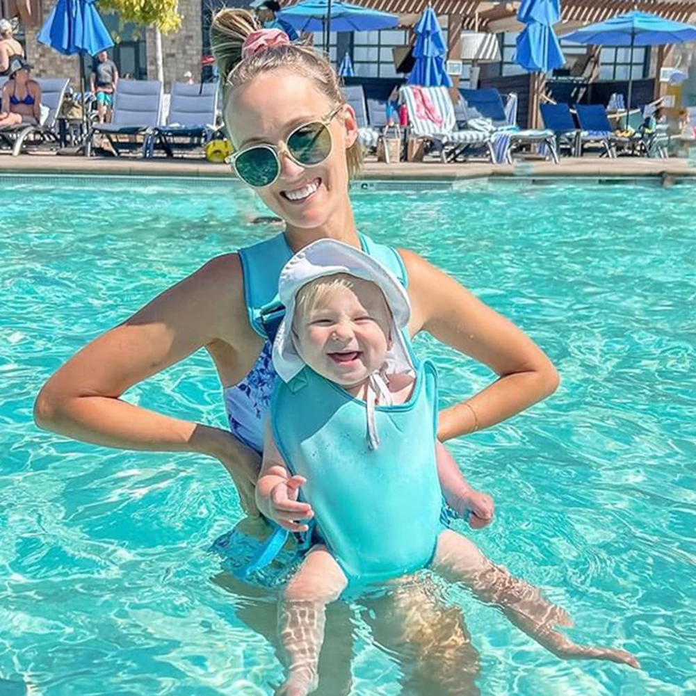 Baby Carrier Adjustable Innovative Carrier Use Both in Water & Land Infant Baby Hip Seat Carrier for Shopping Travelling - Image 2