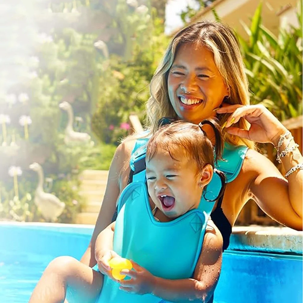 Baby Carrier Adjustable Innovative Carrier Use Both in Water & Land Infant Baby Hip Seat Carrier for Shopping Travelling - Image 3