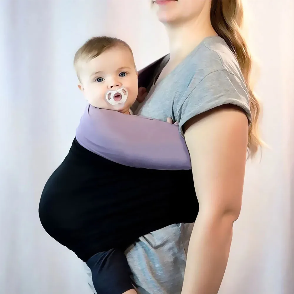 Baby Carrier Sling Wrap Multifunctional Baby Backpack Front-Hugging Back Towel Baby Carrying Artifact Ergonomic For Newborn Baby - Image 2