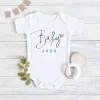 Baby Coming Soon 2026 Announcement Newborn Baby Bodysuit Romper Funny Boys Girls Outfits Body Pregnancy Reveal Clothes