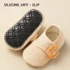 Baby First Socks Shoes Toddler Walker Infant Boys Girls Rubber Soft Sole Floor Barefoot Baby Casual Shoes Autumn Knit Booties