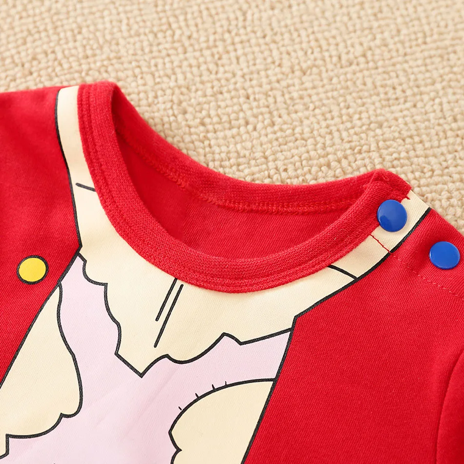 Baby Girl Boy Costume Anime Clothes Newborn Romper Infant Luffy Akatsuki Vegeta Cosplay Jumpsuit Toddler Halloween Costume 0-18M - Image 4