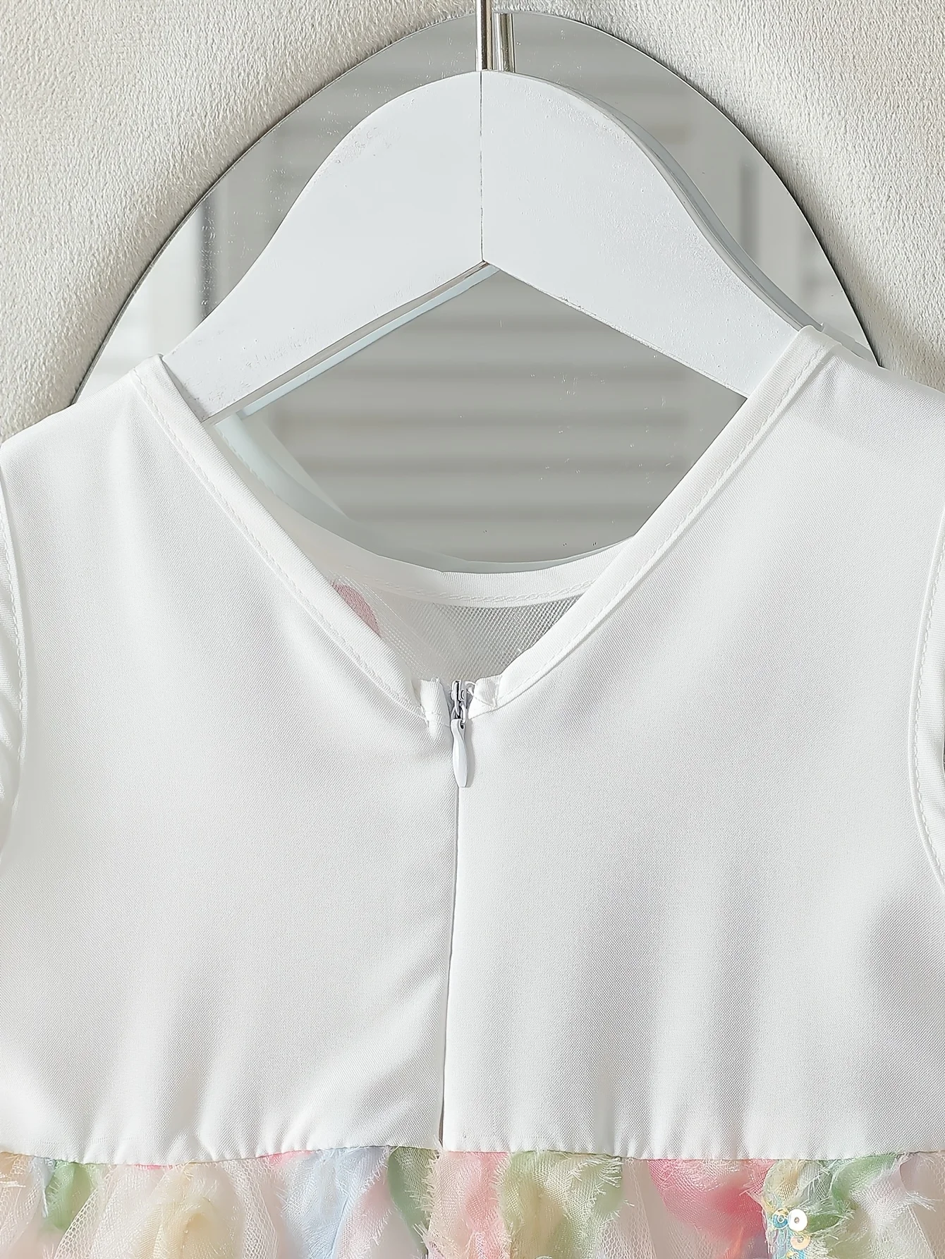 Baby Girl Summer Sweet Flower Tulle Puff Dress Gentle Princess Gown | Birthday & Valentine's Day Gift for 1st Birthday Party - Image 6