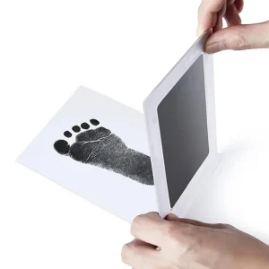 Baby Hand Print Footprint Imprint Ink Pad Kit Create Precious Baby Souvenirs with Hand and Foot Molds