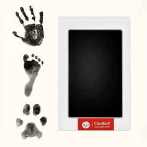 Baby Handprint Footprints Ink Pads for Pet Safe Non-toxic No-Touch Skin Inkless Inkpad Kits Cat Dog Paw Prints Souvenirs Gifts
