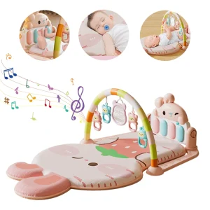 Baby Pedal Piano Fitness Stand Music Play Newborn Piano Crawling Blanket Early Educational Toys Play Mat 0-36 Months Baby Gifts