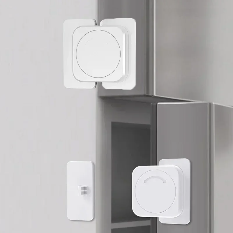 Baby Safety Lock Multifunctional Anti Open Cabinet Buckle Children Refrigerator Cabinet Door Lock Kids Home Security Protection - Image 5