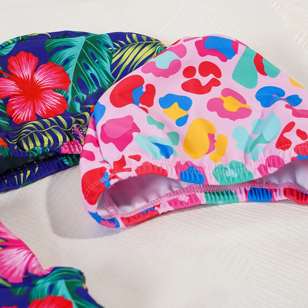 Baby Swimsuit Zipper Swimwear Toddler Infant Bathing Suit Rash Guard Swimming Beachwear One Piece Sunsuit With Hat - Image 4