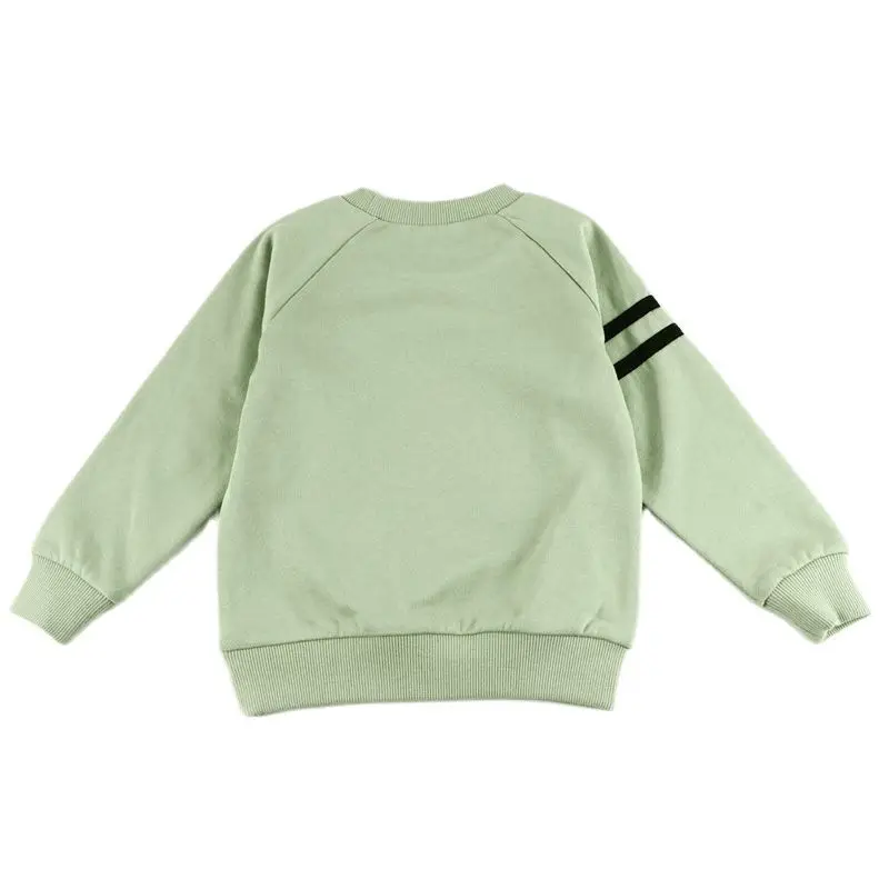 Baby boy and girls shirt outfit sweater shirt long sleeves girls clothes letter A children's sweater shirt family children set - Image 6