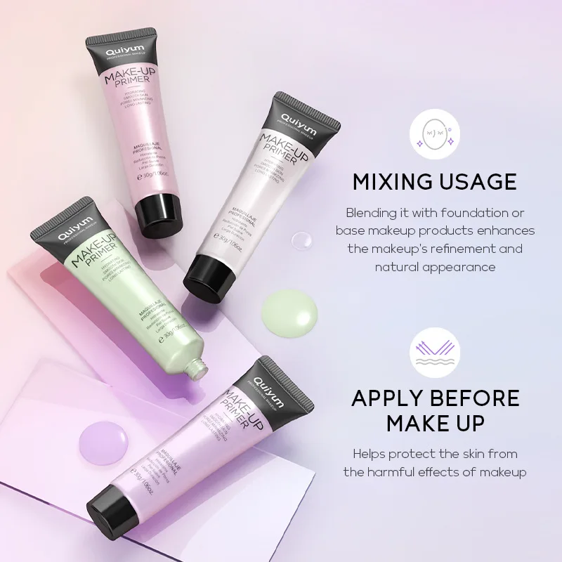 Base Makeup Facial Moisturizing Primer Moisturizing Primer Invisible Pores Smoothing Fine Lines Brightening Moisturizing - Image 3