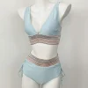 Bathing Suit Women Beahwear Sexy Bikini Swimwear Women High Waisted Bikini Sets Female Swimsuits Summer Two Pieces Drawstring