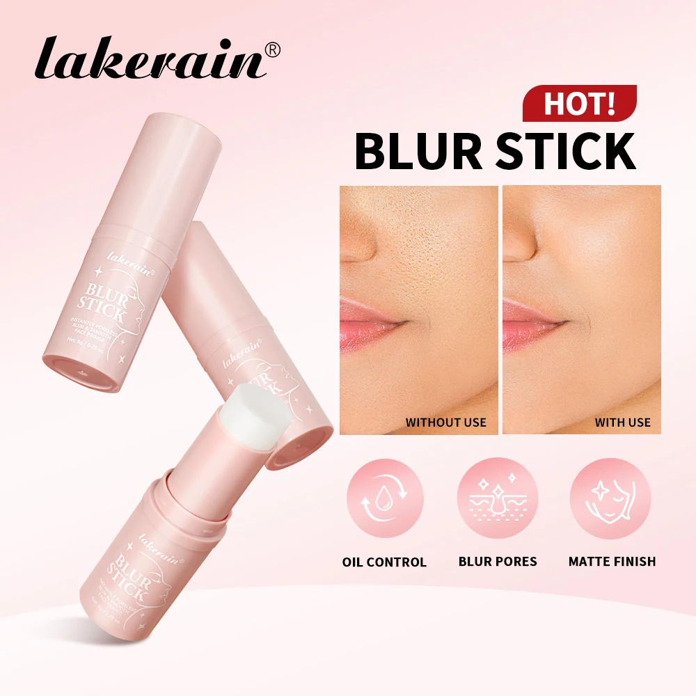 Blur Stick Invisible Pore Primer Waterproof Face Primer Makeup Base Oil-control Matte Smooth Fine Lines Isolation Barrier Primer - Image 4