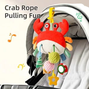 Car Seat Toys Newborn Toys Stroller Toy Baby Toys Carseat Toy for Infants for Carseat Stroller Crib with Music Rattles Teether