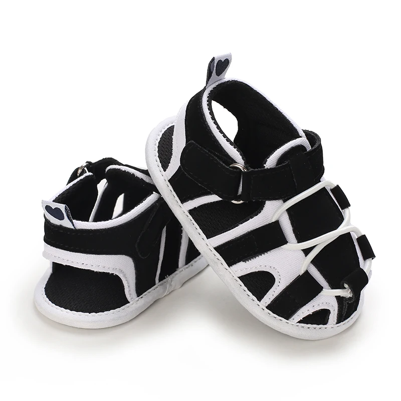 Casual Solid Color Breathable Sandals For Baby Boys Lightweight Comfortable Anti Slip Sandals For Indoor Outdoor Spring/Summer - Image 4