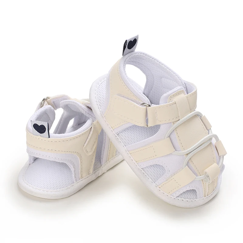 Casual Solid Color Breathable Sandals For Baby Boys Lightweight Comfortable Anti Slip Sandals For Indoor Outdoor Spring/Summer - Image 5