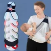Child Carrier Wrap Multifunctional Baby Carrier Ring Sling for Baby Toddler Carrier Accessories Easy Carrying Artifact Ergonomic