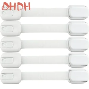 Child Lock Children Protection Baby Safety Lock for Cabinets and Drawers Toilet Fridge & More Adjustable length
