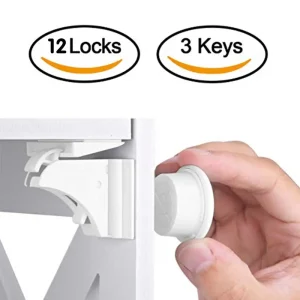 Child Lock Children Protection MagneticBaby Safety Lock Drawer Latch Cabinet Door Lock Limiter Children Security Locks
