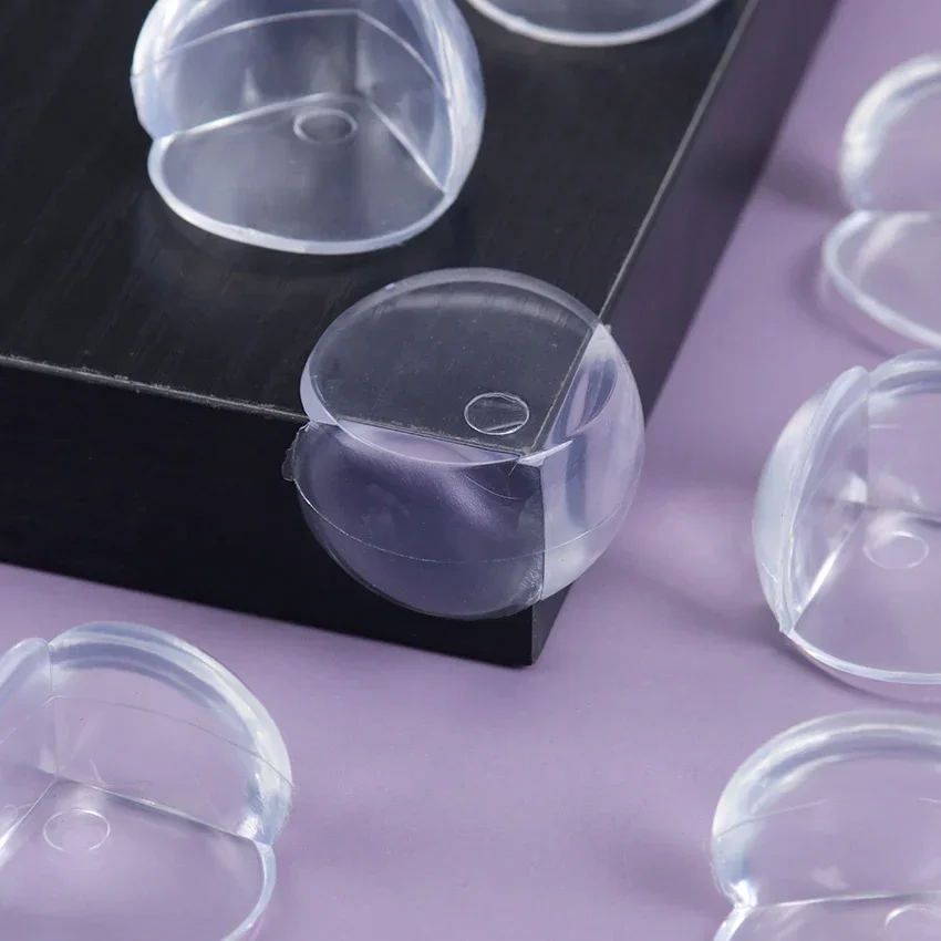 Childproofing Table Corner Guards - 16 PCS Transparent Spherical Edge Protectors children child safety - Image 6