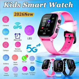 Children Smart Watch Alarm Clock LED Flashlight Waterproof Kid Watches HD Camera Take Photo Puzzle Game Smartwatch Boy And Girl