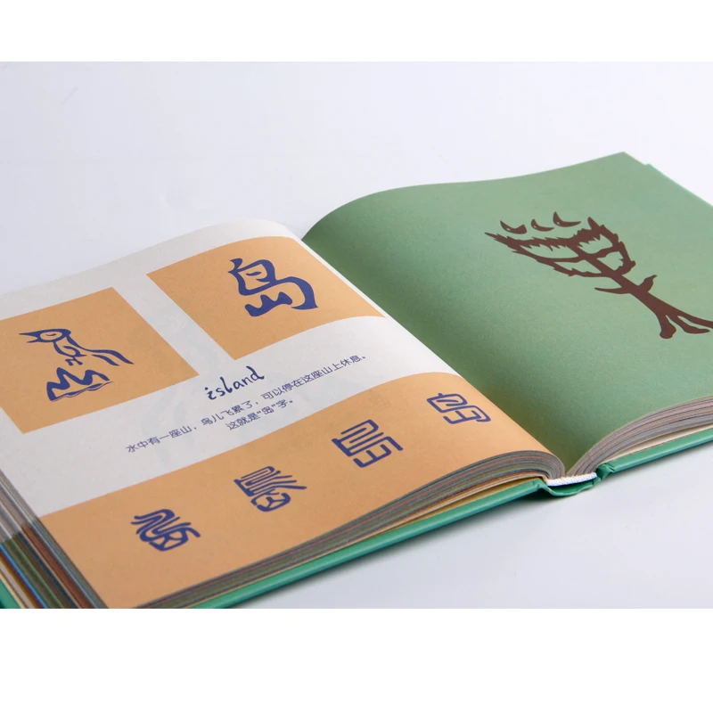 Chinese Characters Are Painted Learn Chinese Book Early Childhood Education Baby Enlightenment Book - Image 4