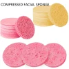 Compressed Facial Sponge 30/50/100pcs Natural Cosmetic Spa Sponges For Facial Cleansing Exfoliating Mask Makeup Removal Tools