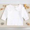 Cotton Baby Girls Shirt Long Sleeve Infant Tops Casual Autumn Clothing