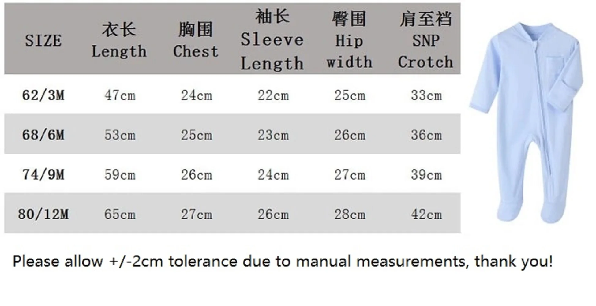 Cotton Baby Romper Newborn Jumpsuit Zipper Sleepsuit INS Pajamas Sleepwear Sleeper Autumn Spring Ropa De Bebe Grows Growing - Image 6