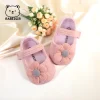 Cute Flower Mary Jane Flat Shoes For Baby Girls, Trendy Lightweight Soft Shoes For Indoor Outdoor Party Performance, Spring