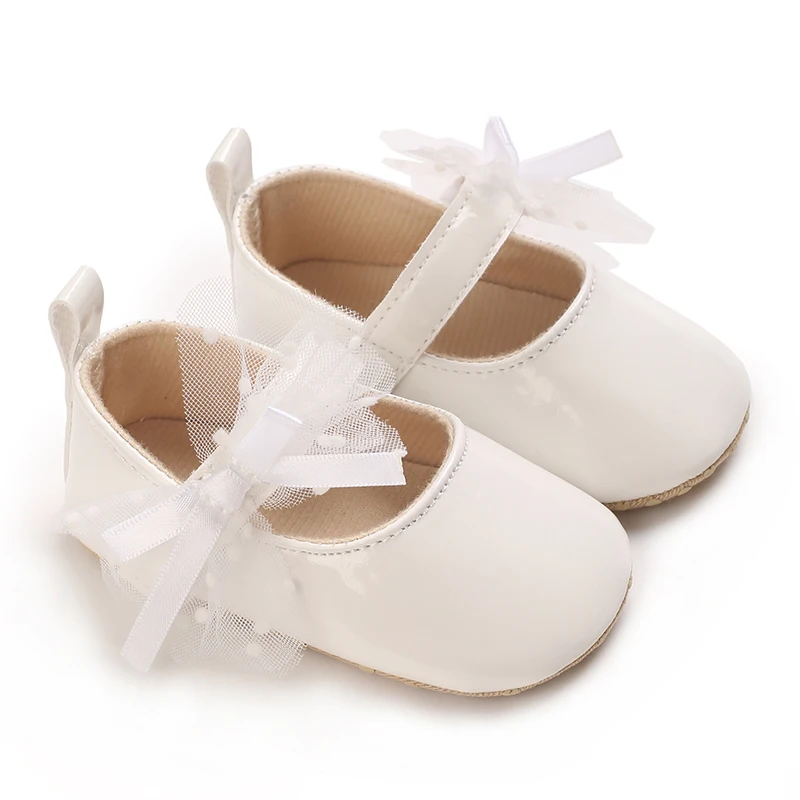Cute New 0-18M Girls' Newborn Baby Shoes Classic Fashion Soft Sole Casual Princess Shoes First Walker Soft Sole for Toddlers - Image 2