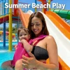 Dual-use Swim Diving Daily Baby Carrier Wraps Adjustable Strap Swimming Harness for Summer Beach Play Infant Outdoor Supplies