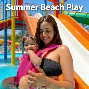 Dual-use Swim Diving Daily Baby Carrier Wraps Adjustable Strap Swimming Harness for Summer Beach Play Infant Outdoor Supplies