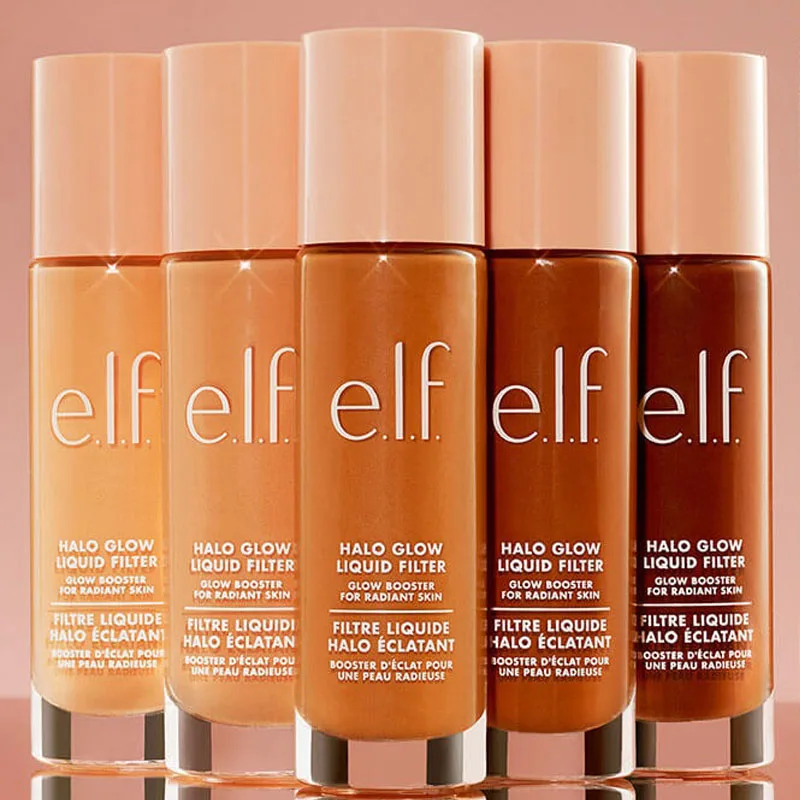 ELF Halo Glow Liquid Filter Liquid Foundation 3 New Shades Complexion Looks Healthy and More Radiant Base Makeup Beauty Products - Image 4