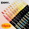 ENMY Acrylic marker Pen 10pcs Direct Liquid Acrylic Paint Markers Pens Fabric Maca Canvas Rock Glass Wood Paper DIY Art Markers