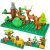Educational Big Building Blocks Assembled Toys - Animals miniature Scene Set for Children Learn And Recognition ,festival gifts