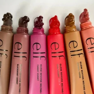 Elf Lip Balm Tinted Lip Gloss Lightweight Hydrating Nourishing Repairing Improve Lip Lines Dryness Create Naturally Plump Lips