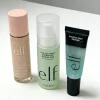Elf Pre Makeup Green and Pink Even Skin Tone Moisturizing Base and Lasting Isolation Finishing Spray Liquid Foundation Essence