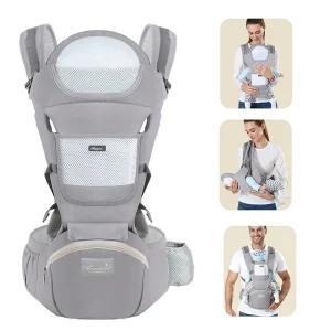 Ergonomic Baby Carrier Backpack Infant Baby Hipseat Carrier Front Facing Ergonomic Kangaroo Baby Wrap Sling Travel Backpack