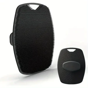 Exfoliating Silicone Bath Brush Portable Massage Bath Brush Body Scrubber Shower Gel Skin Washing Massage Brush Gadget Bathroom