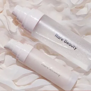 Fashion Rare Beauty 4-in-1 Makeup Setting Spray Refreshing Moisturizing Oil Control Cosmetic Portable Setting Powder with Mirror