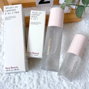 Fashion Rare Beauty Makeup Setting Spray 4in1 Refreshing Brightening Moisturizing Lasting Makeup Lock Create Fitting Base Blush